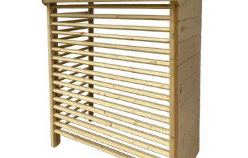 [OC4003] Välisosa kate immutatud puidust, naturaalsest kuusepuust. 1164x1416x561 mm (LxKxS).
